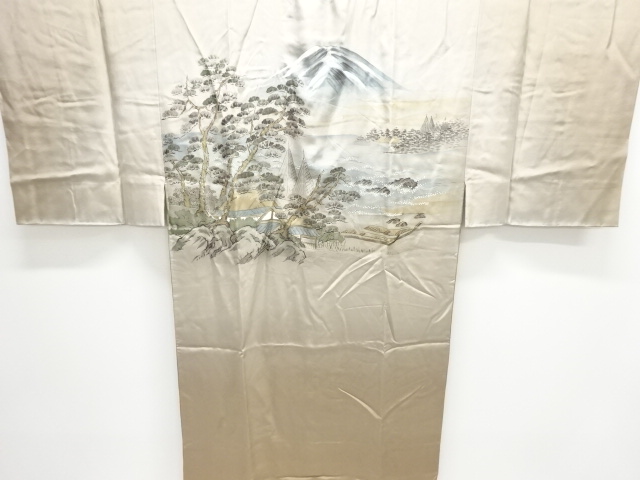 Japanese Kimono / Men's / Juban Silk